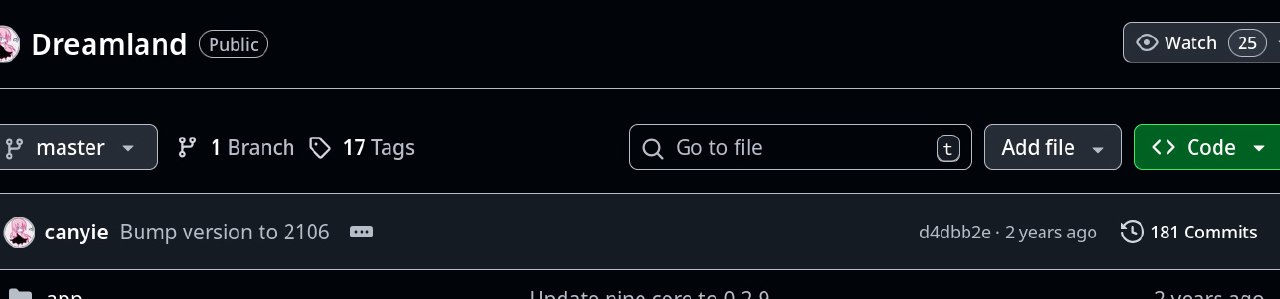 dreamland两年没更了