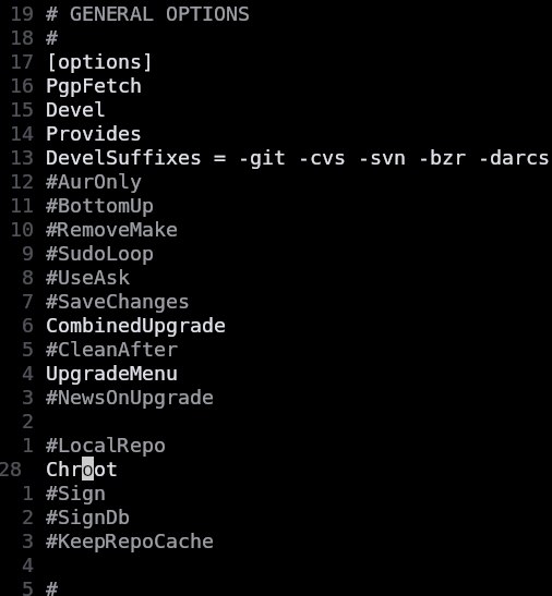 paru 的配置里有这一项