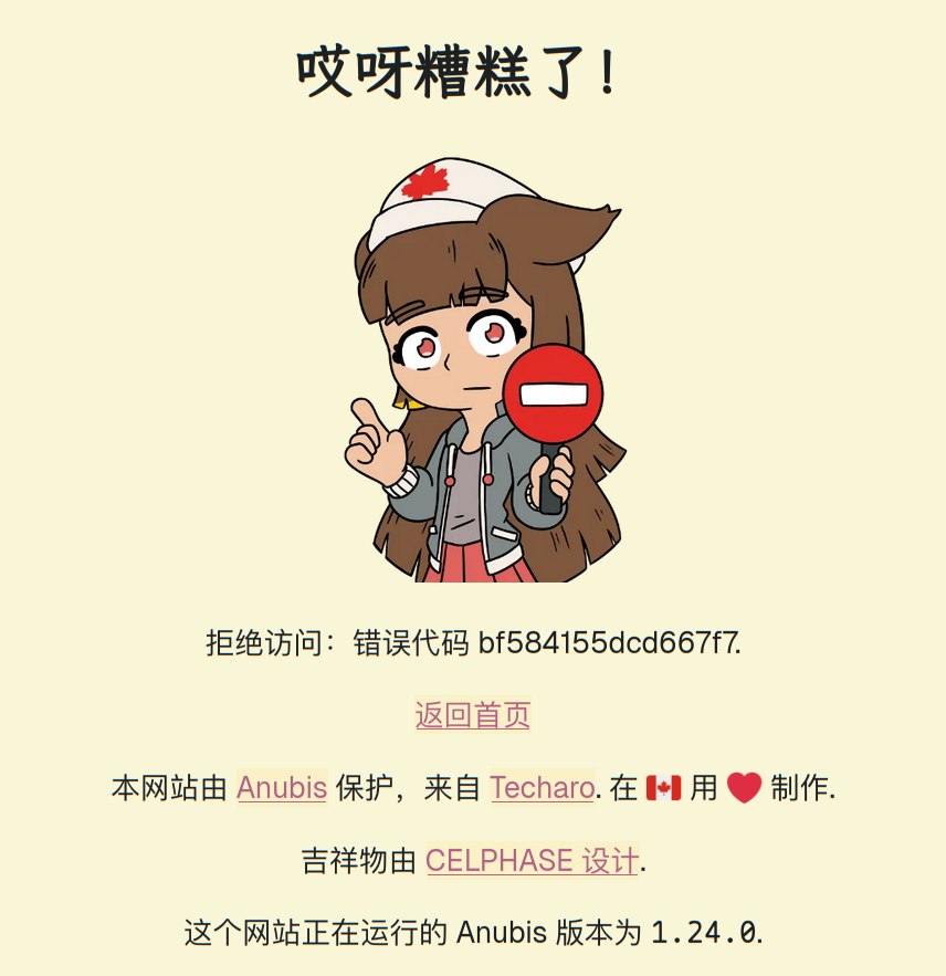 这是我的ip被ban了吗？访问archlinux.org就这样