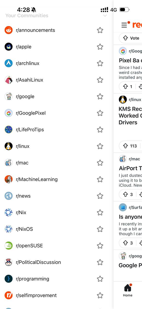 怎么我Reddit 画风就不一样(