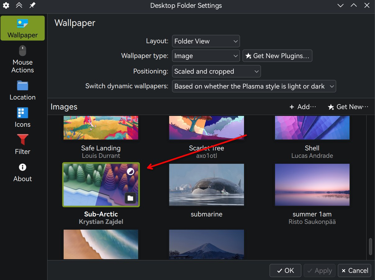 咦，这张壁纸是 KDE6.6 新增的吗