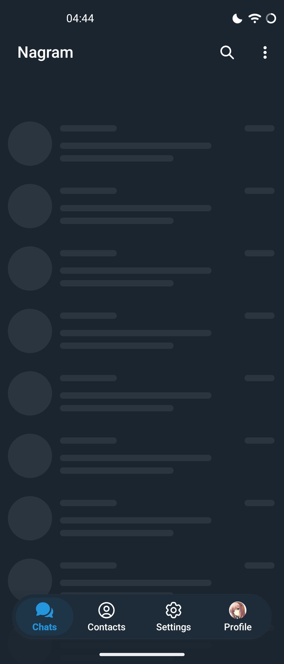 怎么最近 Nagram 老是出这种 bug