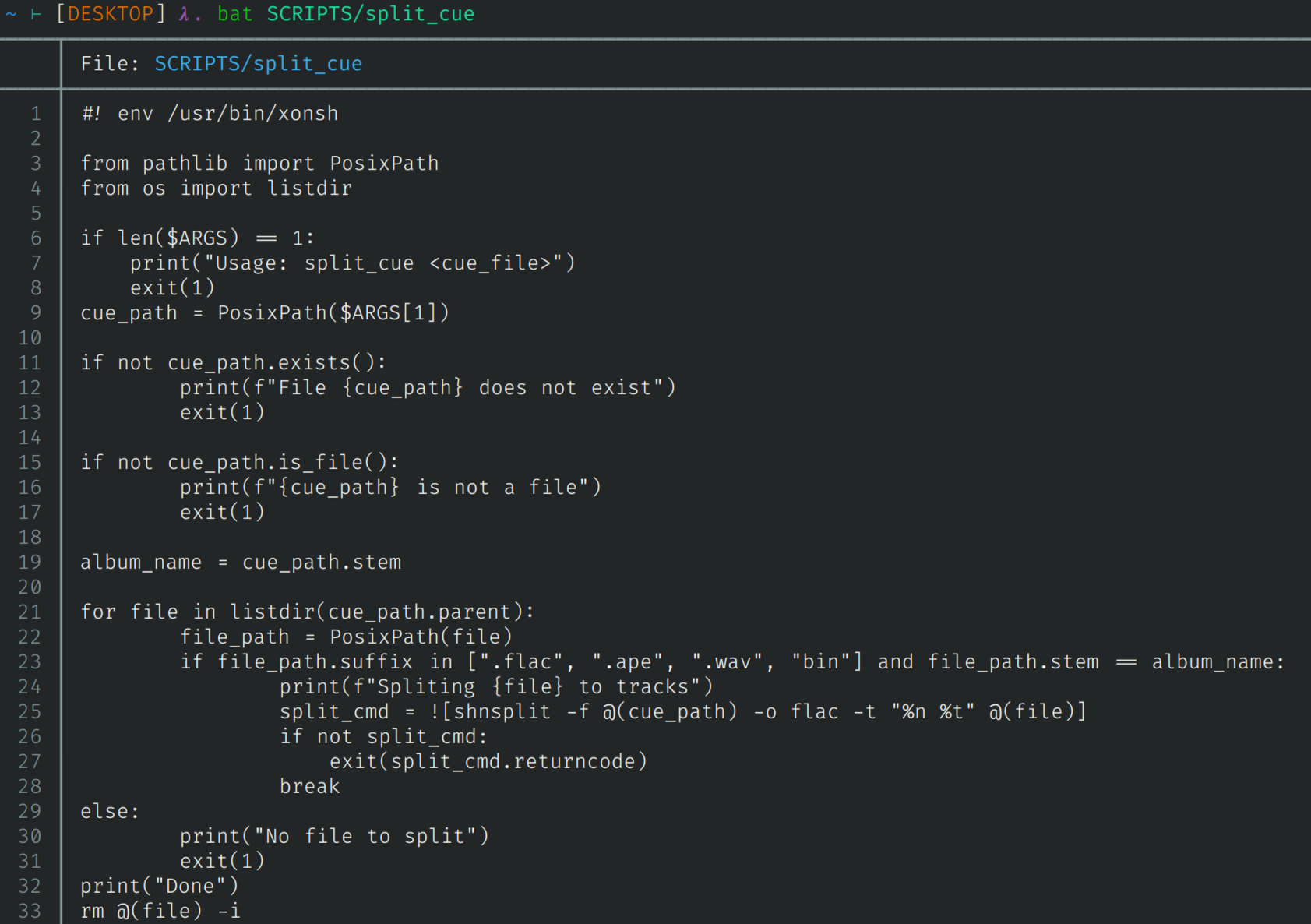 经常要分轨我甚至都写了个脚本（