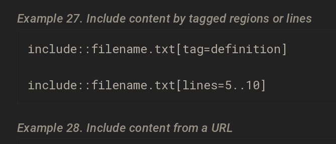Asciidoc 居然还有这种语法